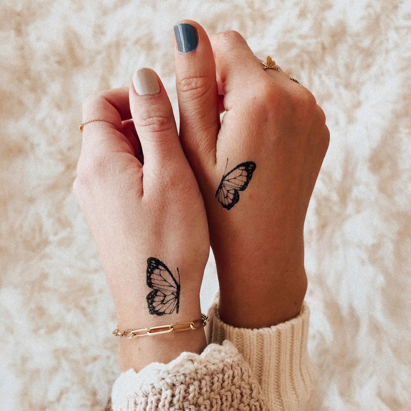 Two of A Kind Temporary Tattoo Pack - INKED by Dani
