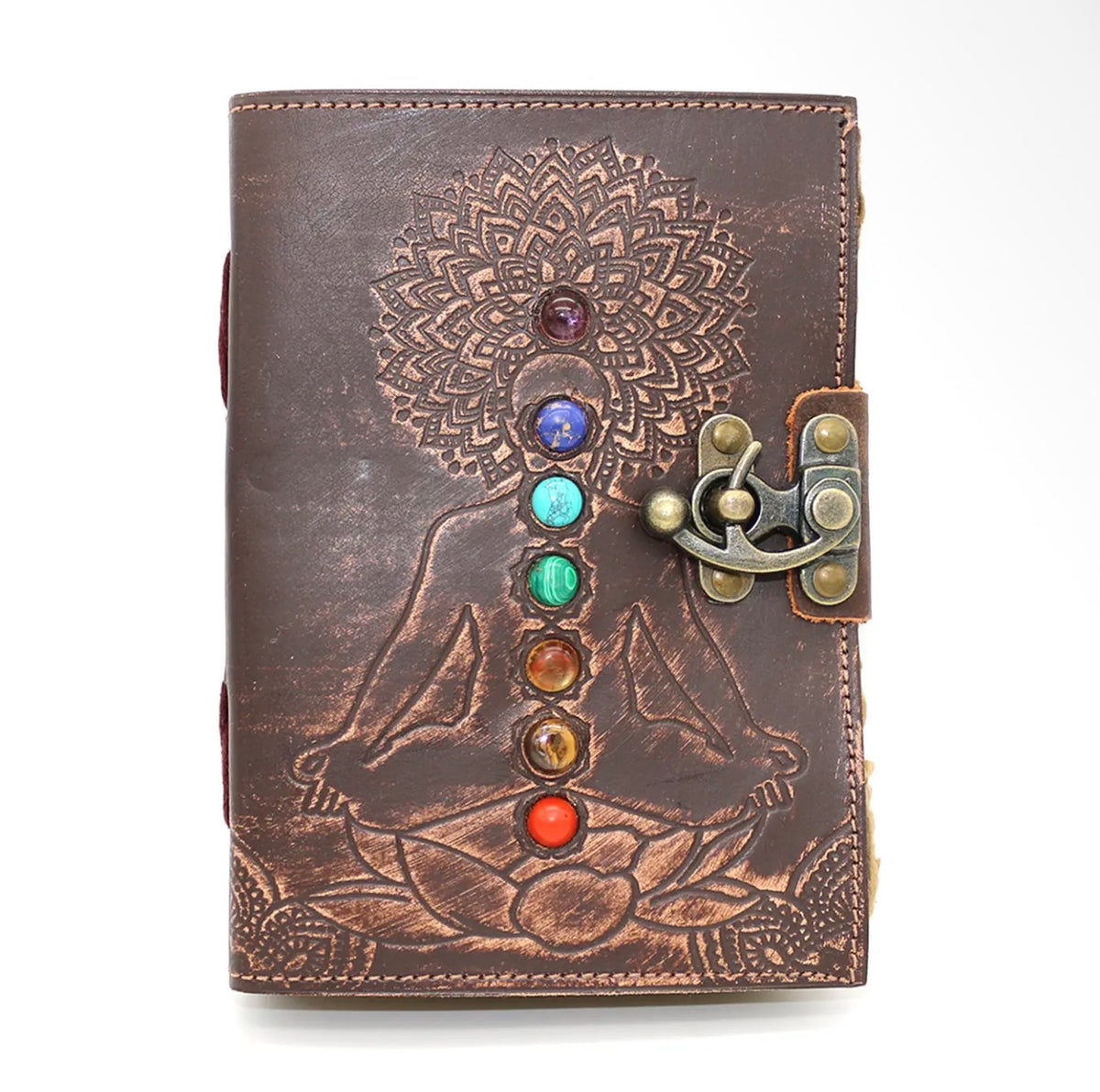 Embossed 7 Chakras Journal