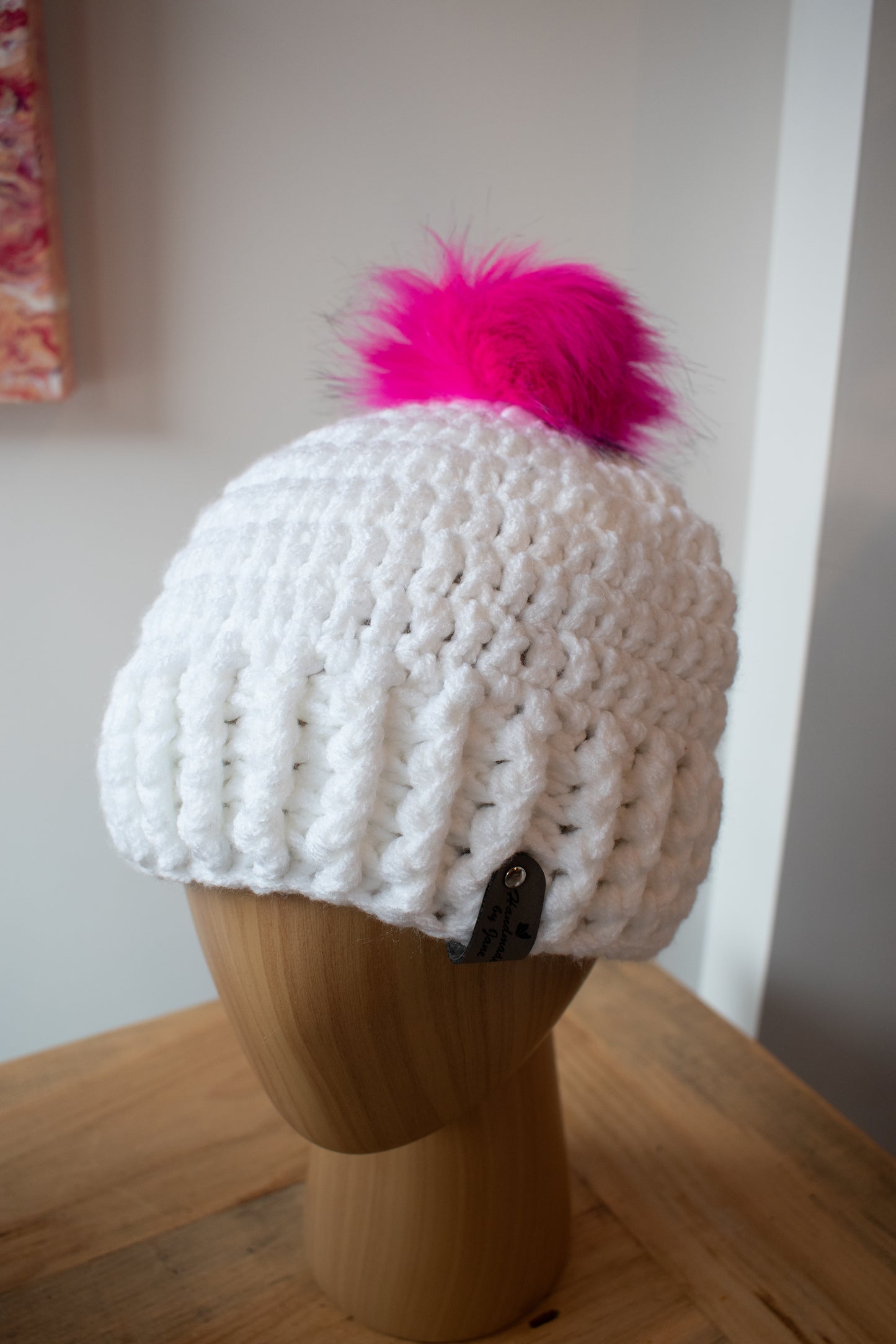 Jane’s Handmade Pom Pom Beanie