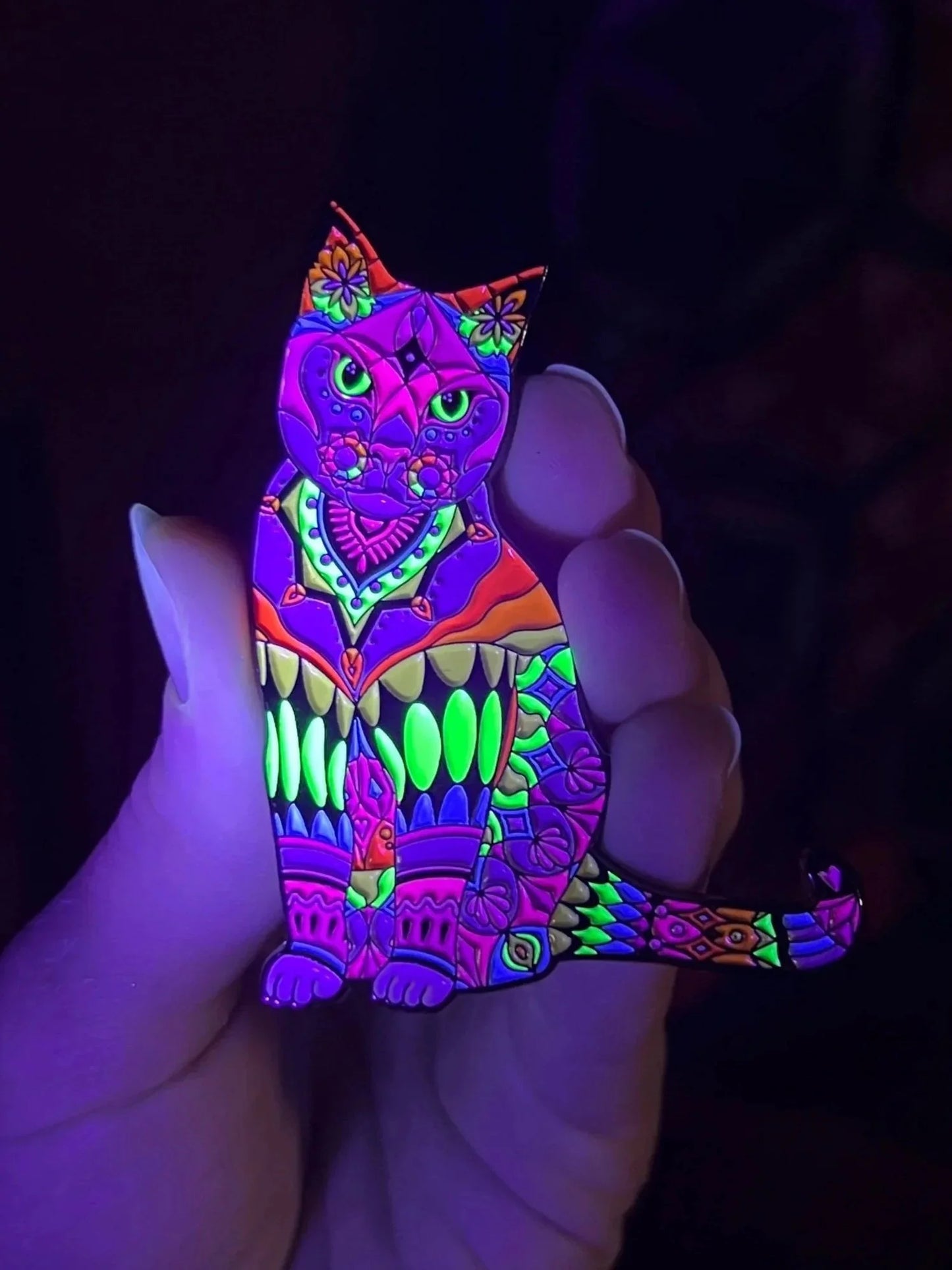 Cuddly Cat Pins - Rainbow