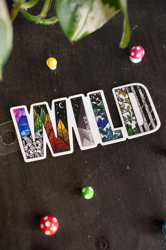 WILD Sticker | 4”
