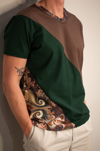 Forest Slit Tee | Medium