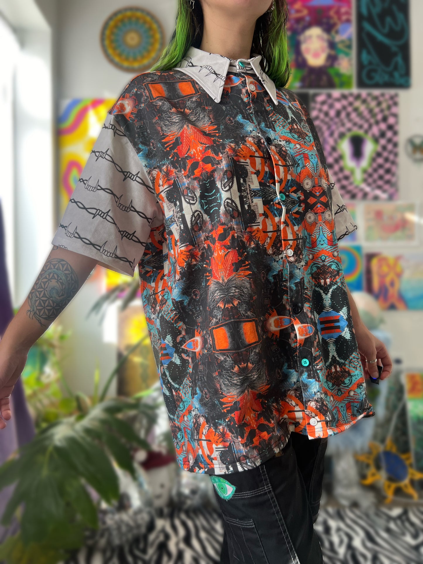 earth & skye button up