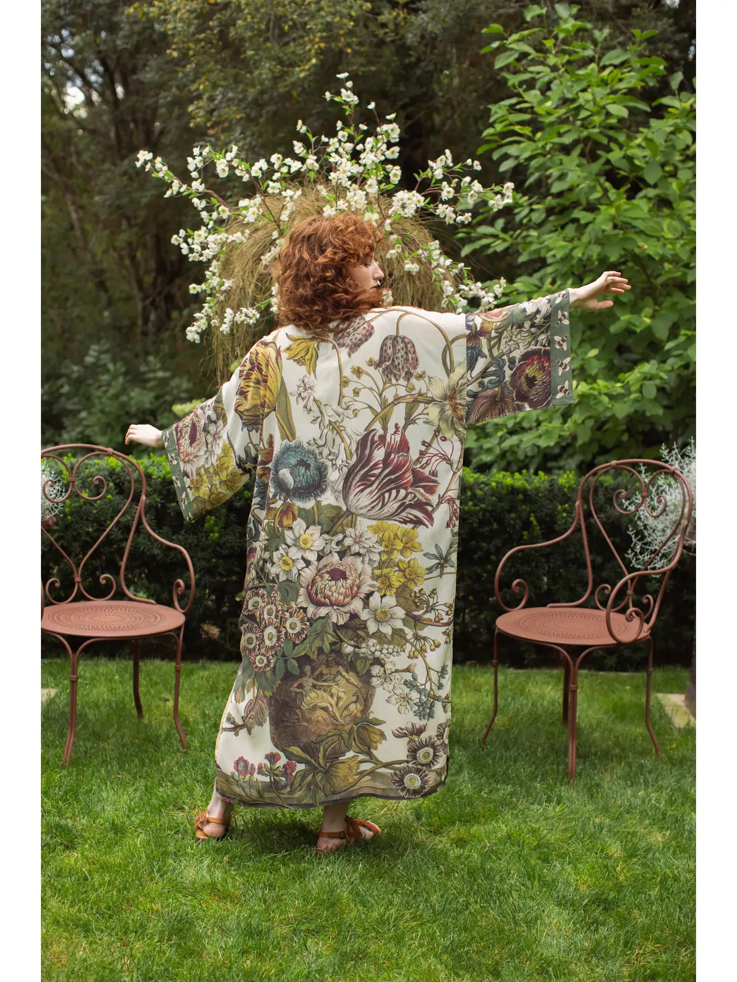 Love Grows Wild Opera Duster Kimono Robe
