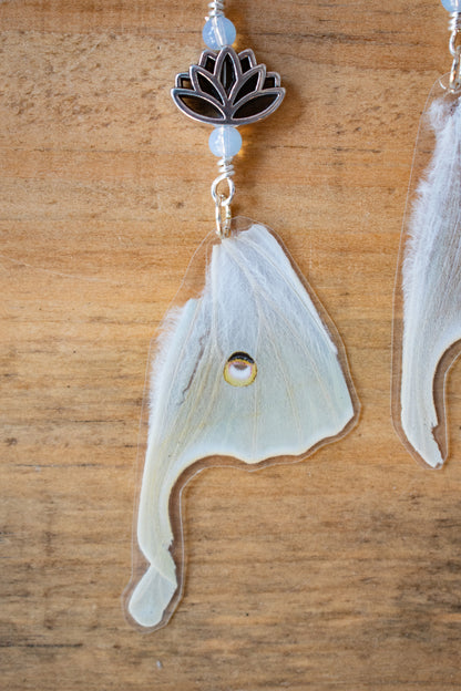 Luna Moth Earrings