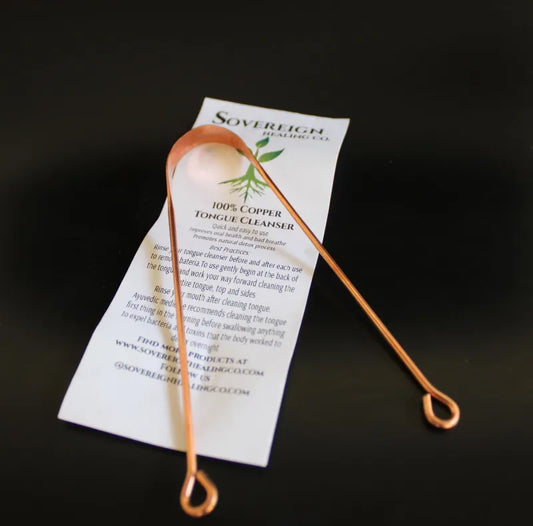 100% Copper Tongue Cleaner