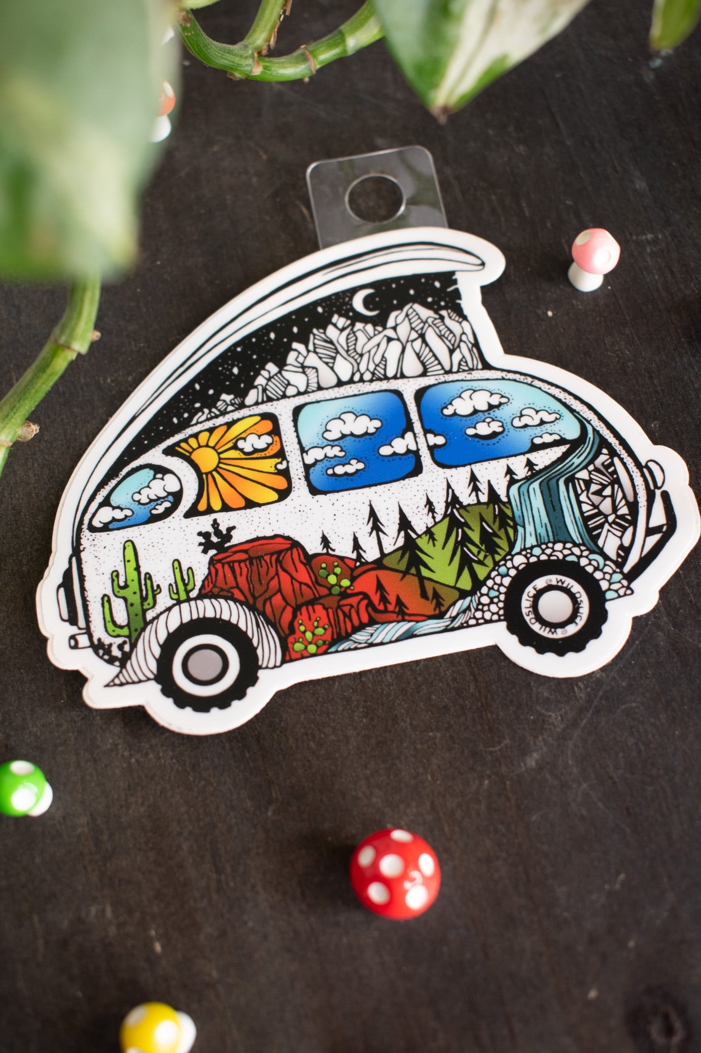 Adventure Bus Sticker | 4”