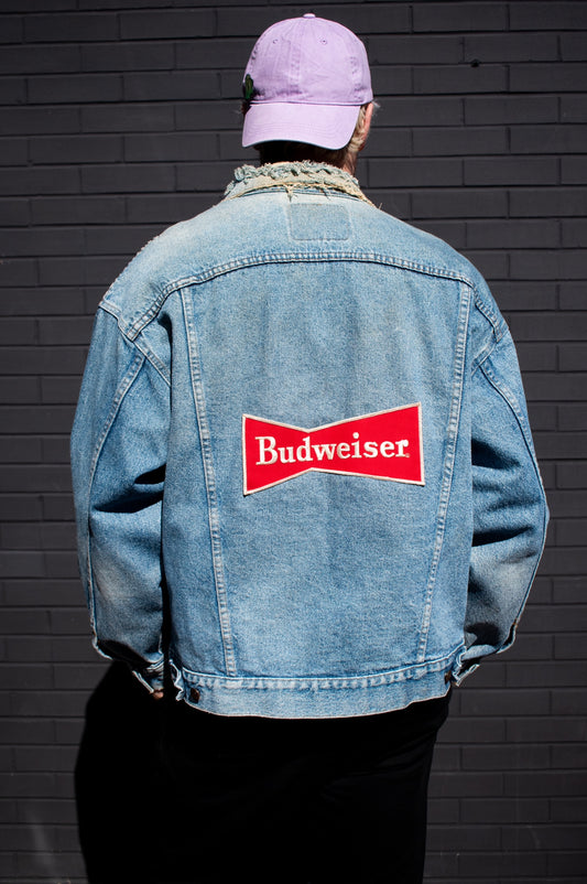 Levi & Budweiser Denim Jacket | L
