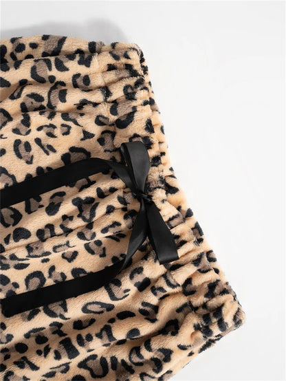 Leopard Print Cozy Pants