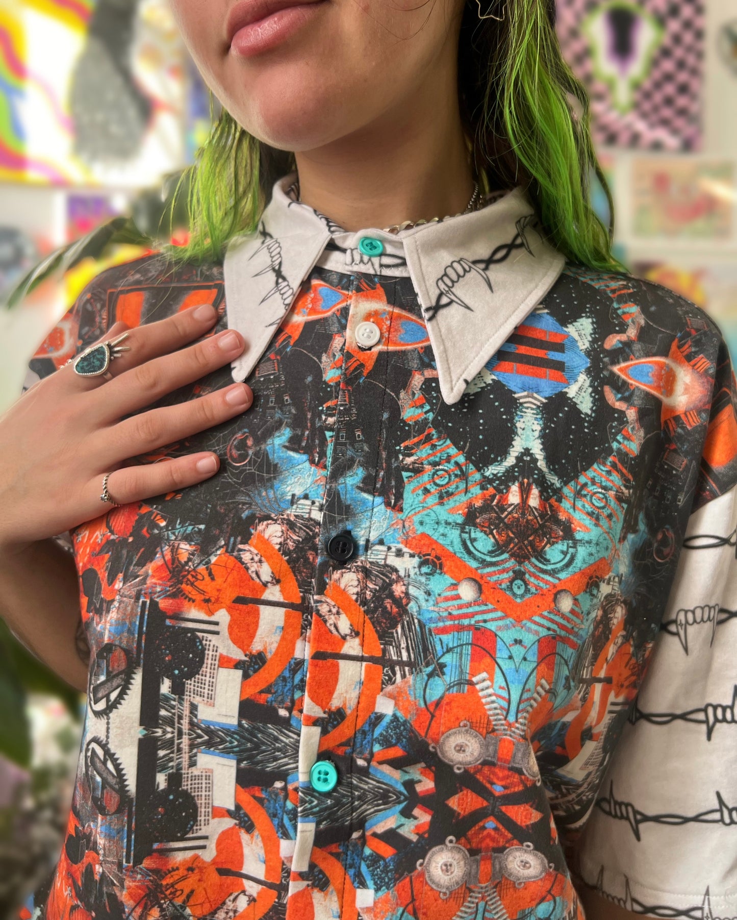 earth & skye button up