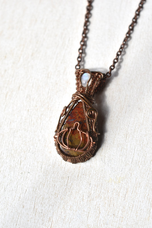 Pumpkin Wrap Pendant