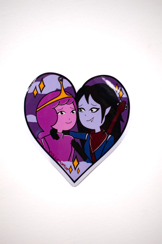 Bubblegum And Marceline Sticker