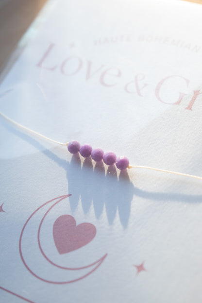 Love & Grace Crystal Necklace