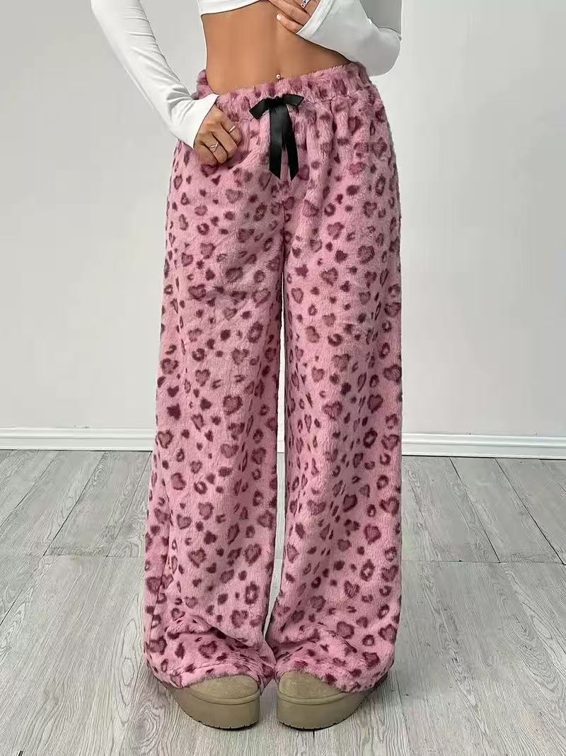 Leopard Print Cozy Pants