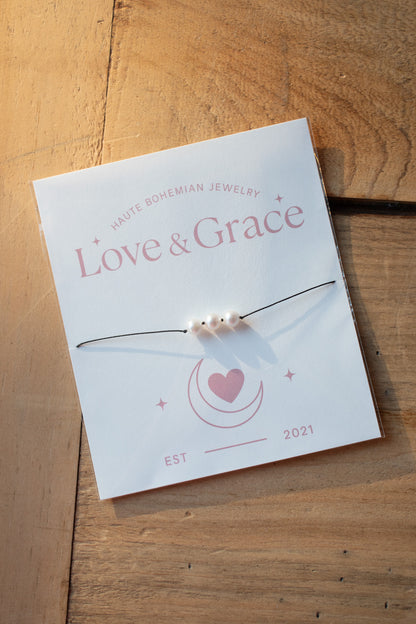 Love & Grace Crystal Necklace