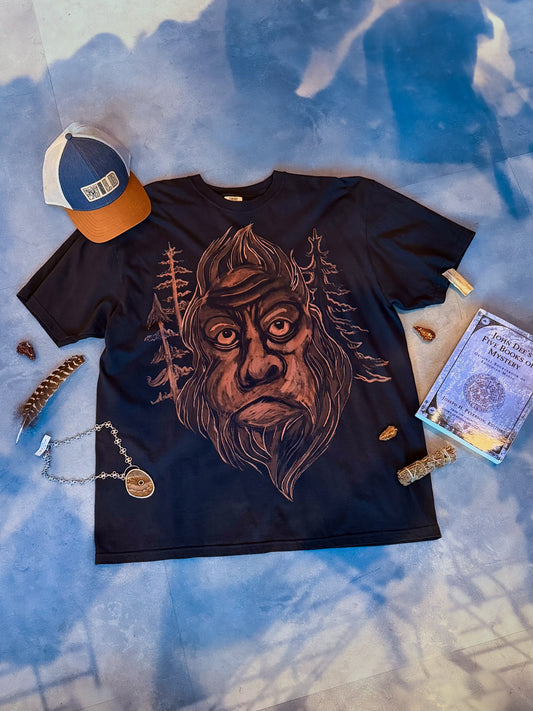 Sasquatch Bleach Dye Tee | 2XL