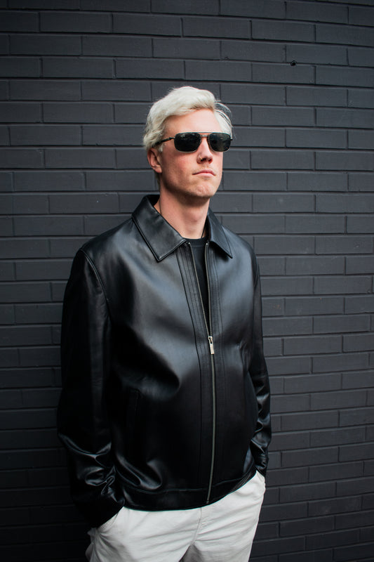 Kiton Leather Jacket | 40