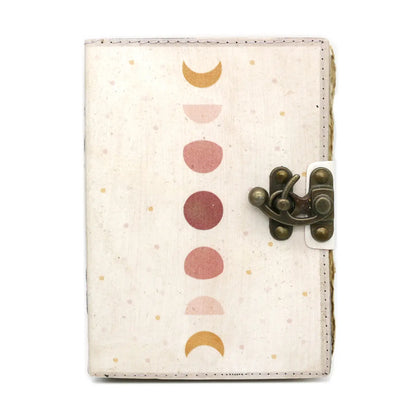 Moon Phases Blank Journal