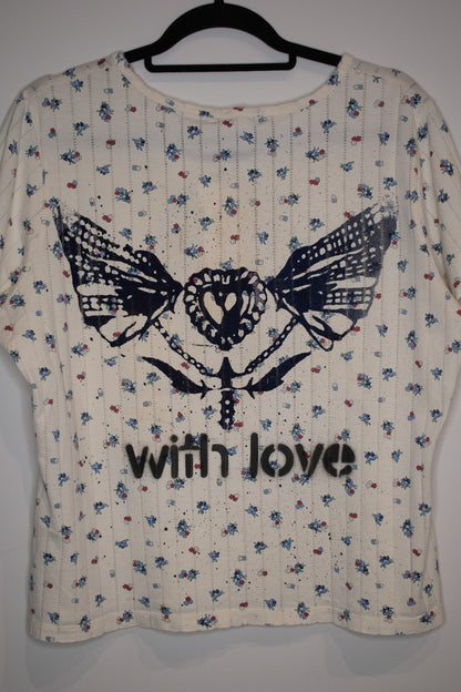 Digital Toni With Love Blouse 001 | Large