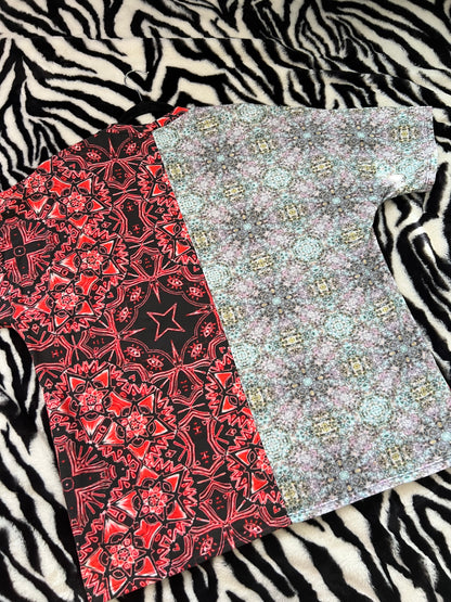 earth & skye split tee