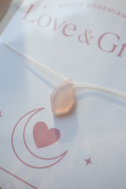 Love & Grace Crystal Necklace