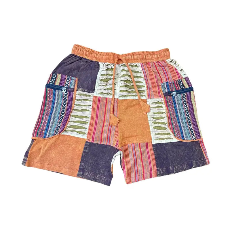 Cali Patchwork Shorts
