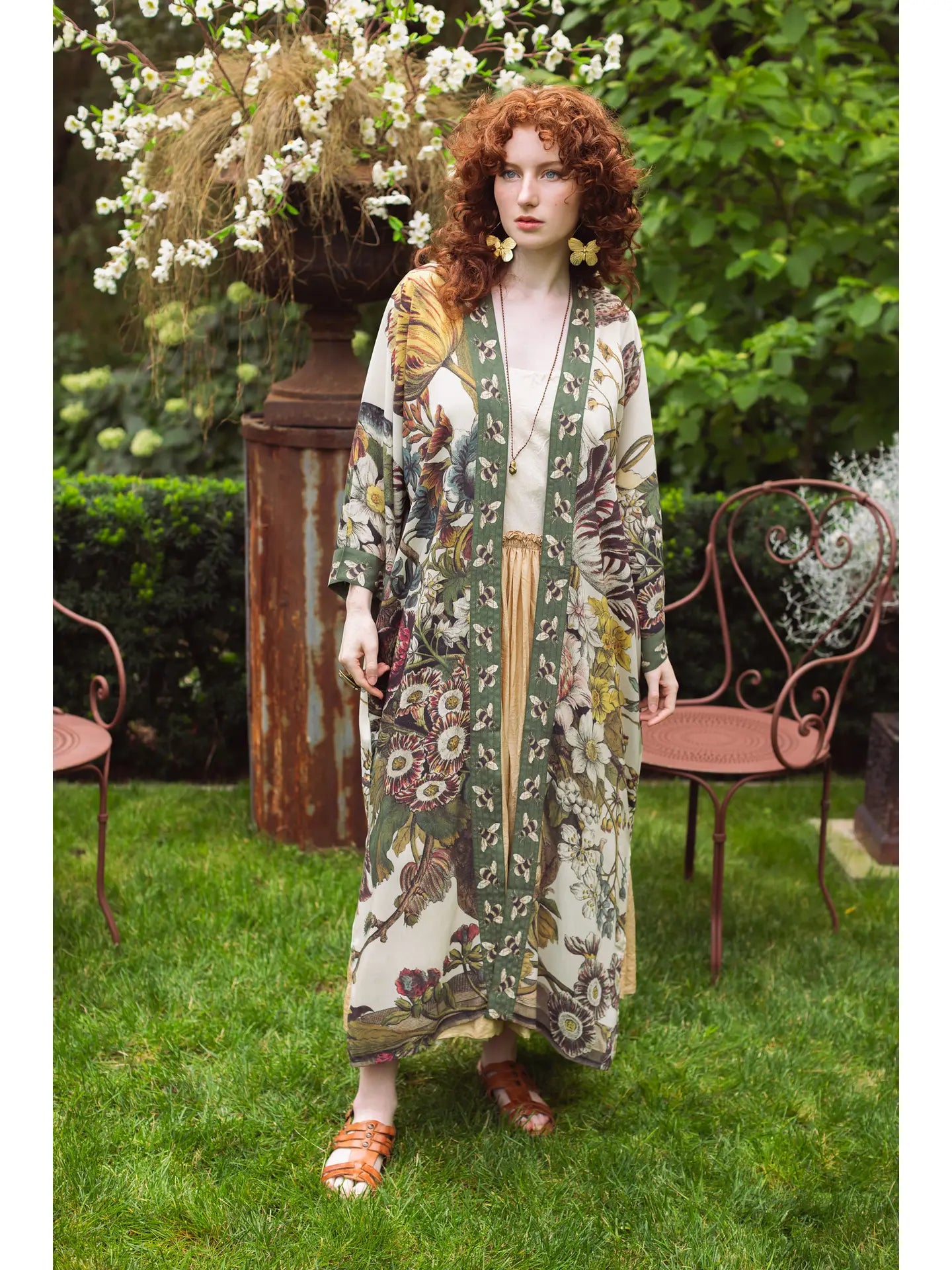 Love Grows Wild Opera Duster Kimono Robe