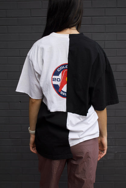 Cannon Patchwork Tee| L