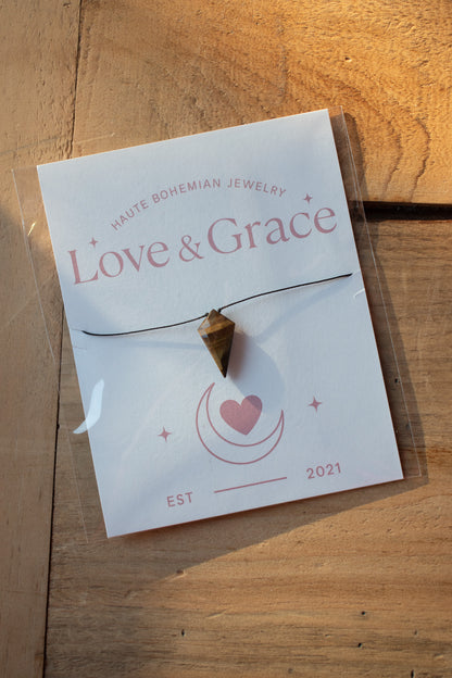 Love & Grace Crystal Necklace