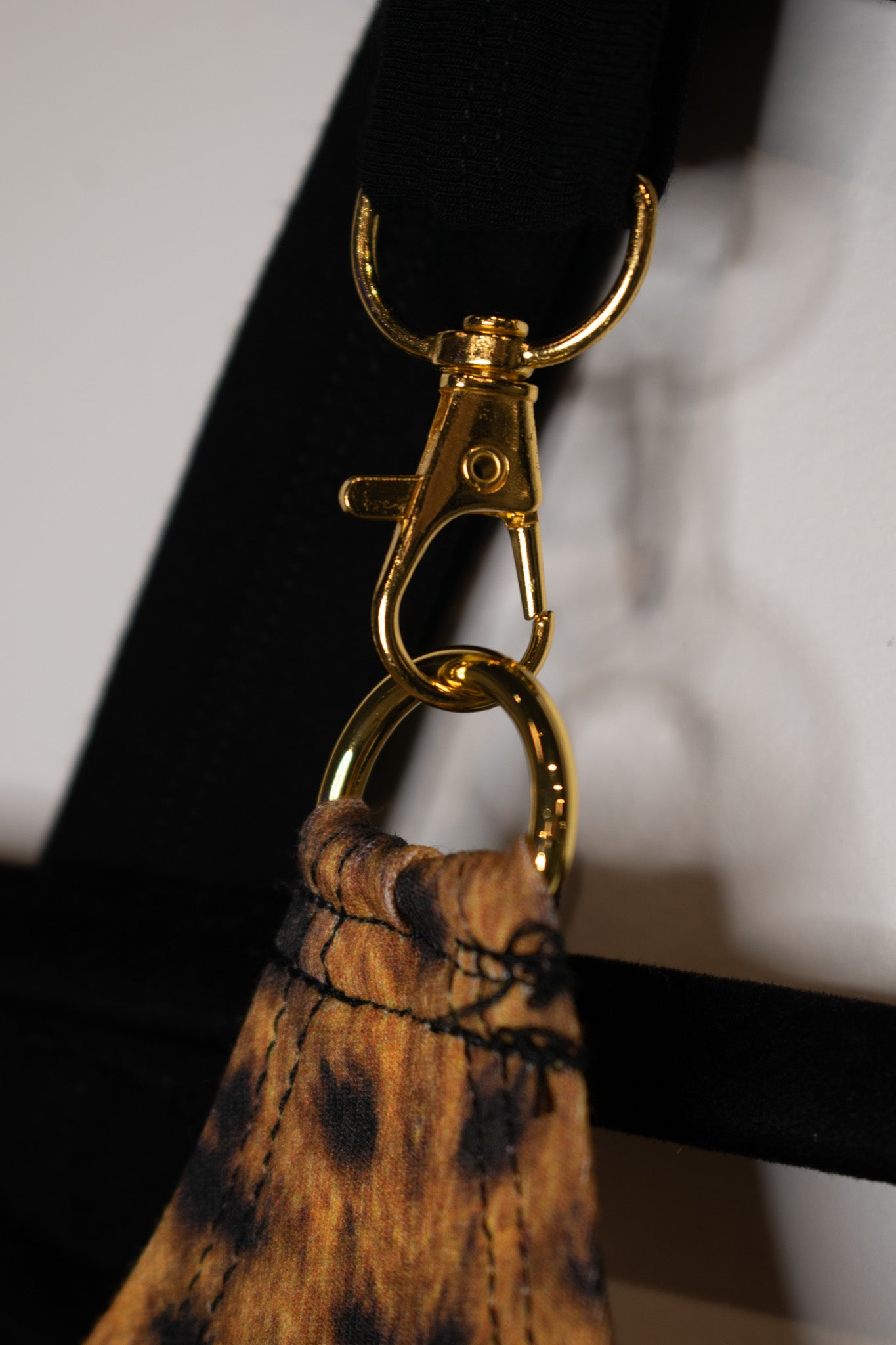 Light & Sound Leopard Crop Top