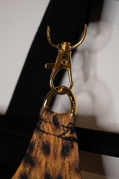 Light & Sound Leopard Crop Top