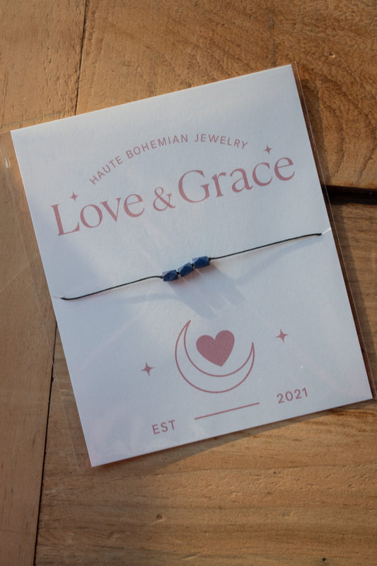 Love & Grace Crystal Necklace