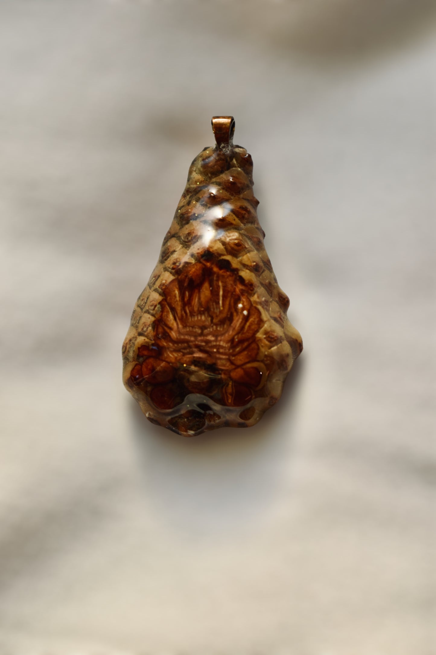 Pinecone Pendant 17