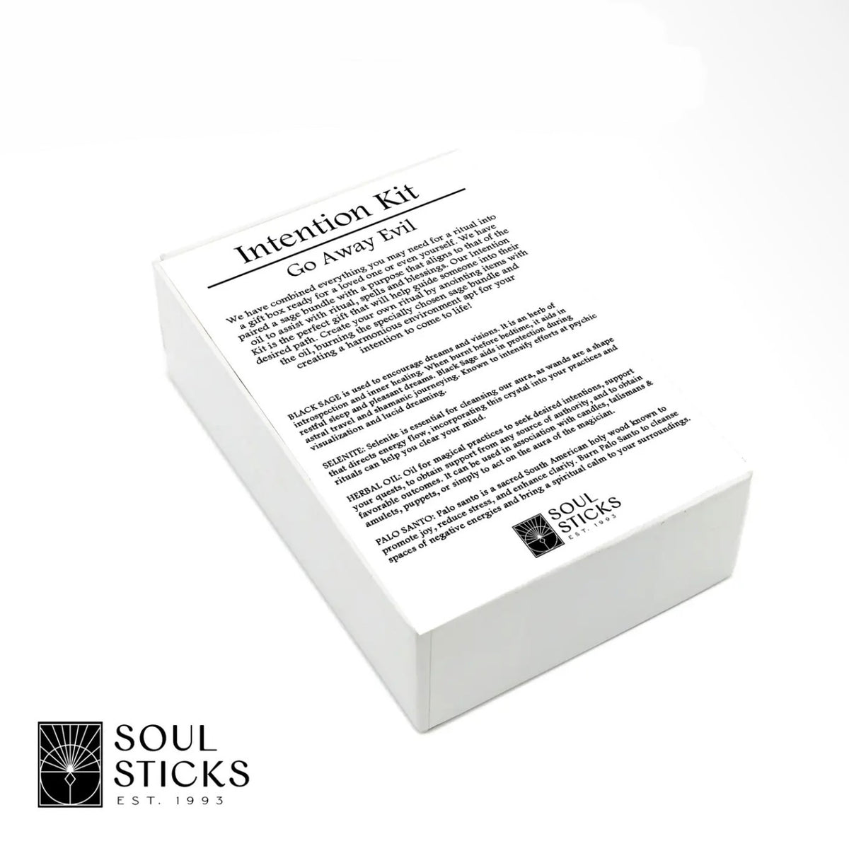 Go Away Evil Intention Kit