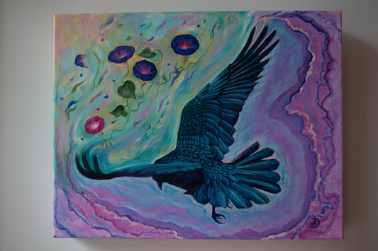 Morning Glory Original Painting