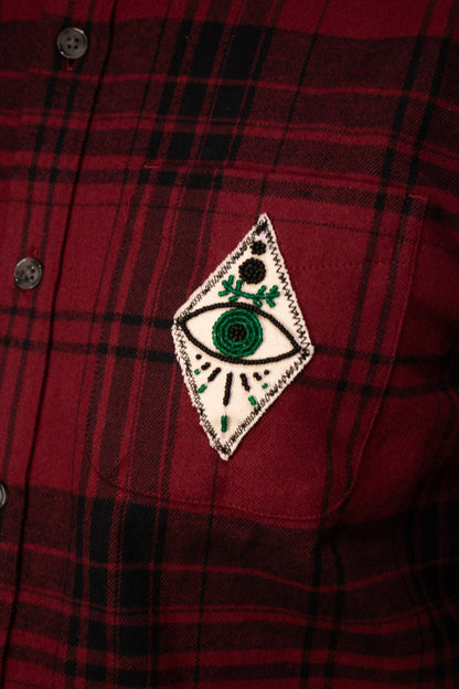 Earth Eye Flannel