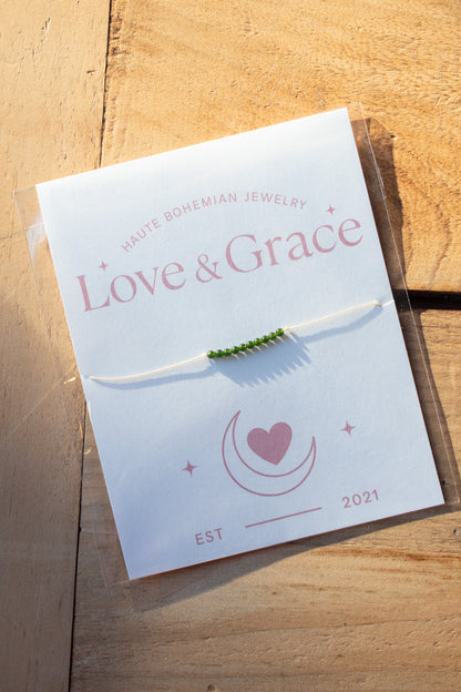 Love & Grace Crystal Necklace