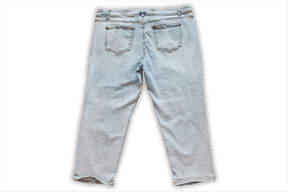 Pockets for Knees Denim Pants | 22W