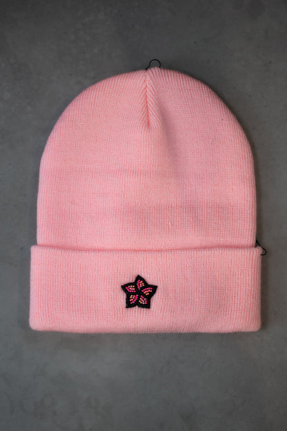 Pink Star Beanie