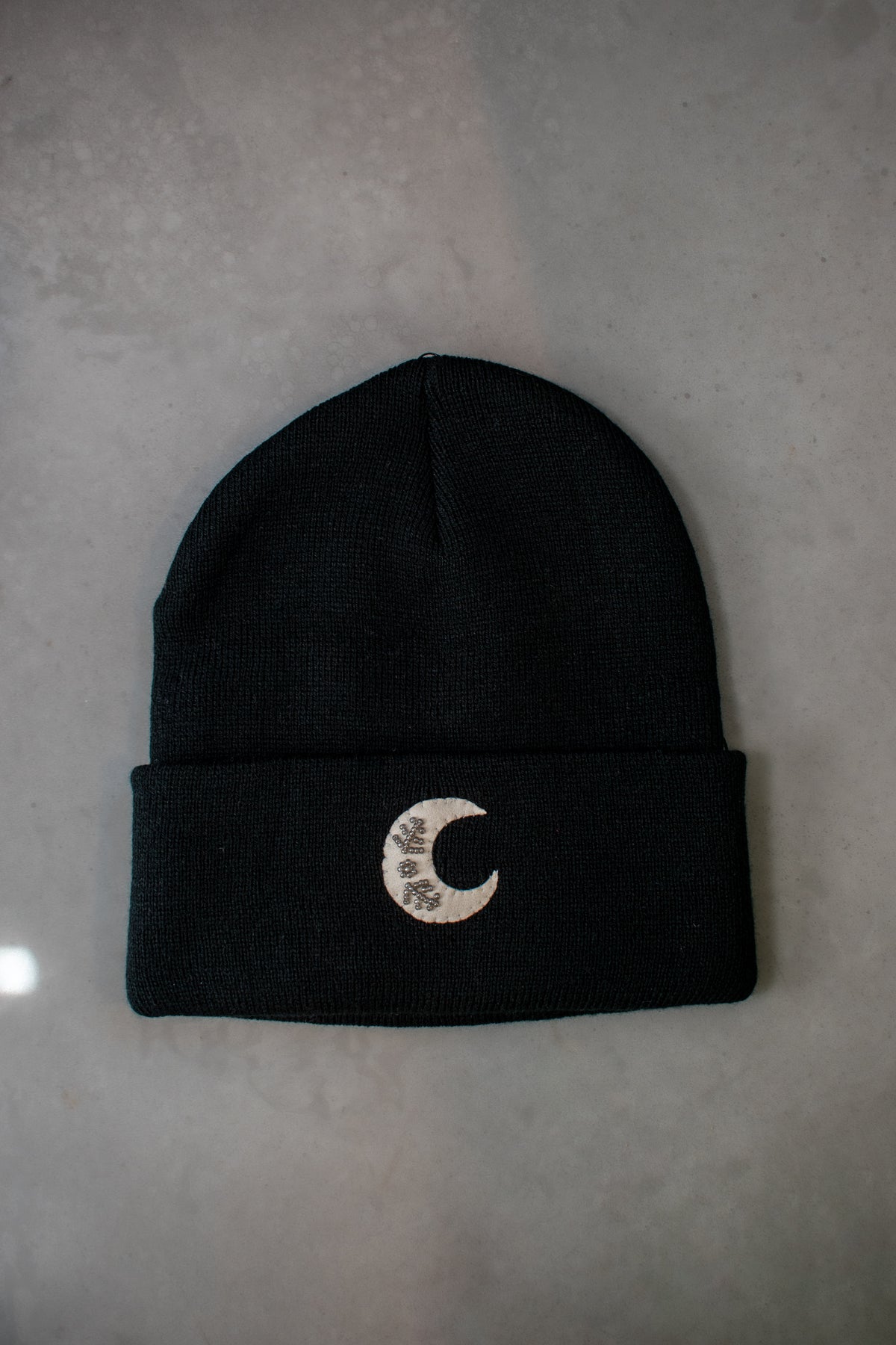 Silver Moon Beanie