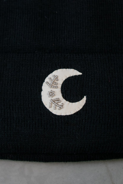 Silver Moon Beanie