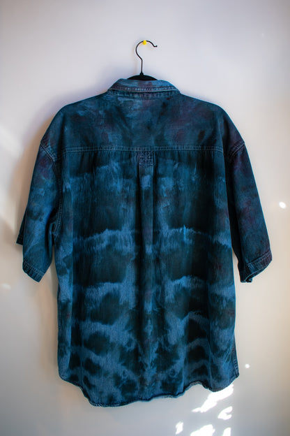 Inner Peas Short Sleeve Button Up 001 | XL