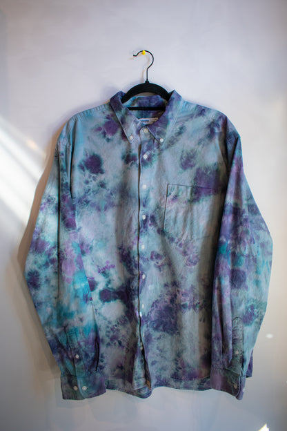 Inner Peas Long Sleeve Button Up 002 | 2XL