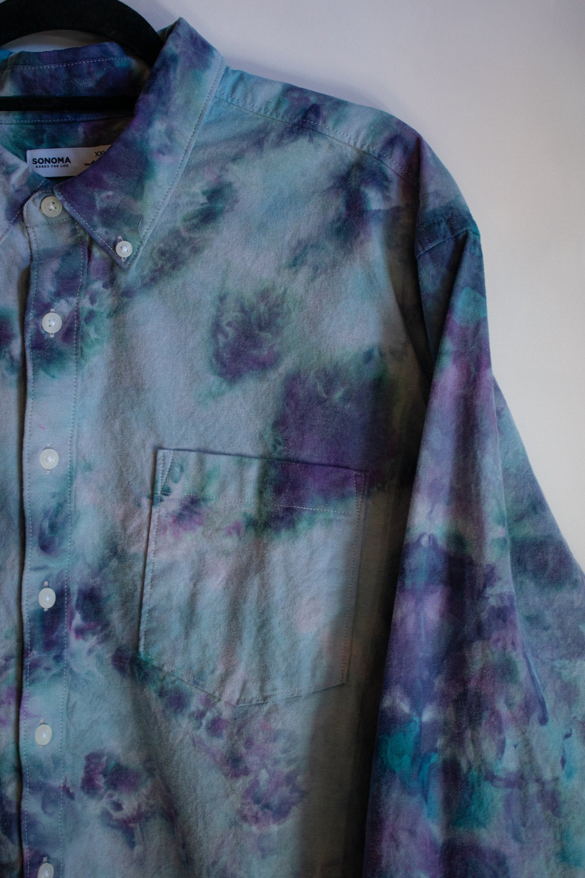 Inner Peas Long Sleeve Button Up 002 | 2XL
