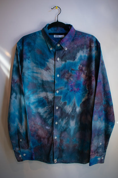 Inner Peas Long Sleeve Button Up 001 | Medium