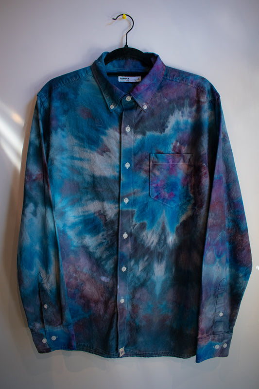 Inner Peas Long Sleeve Button Up 001 | Medium