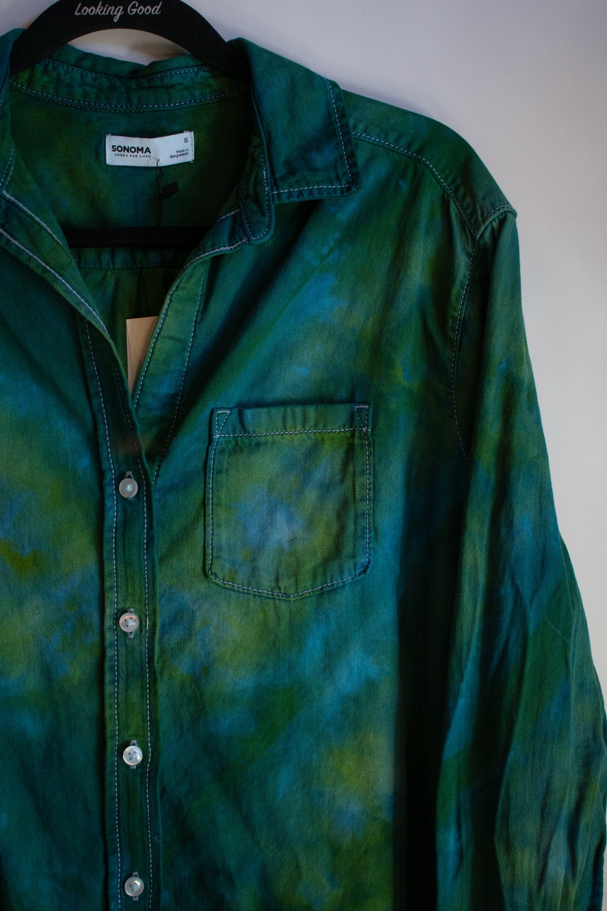 Inner Peas Long Sleeve Button Up 006 | Small