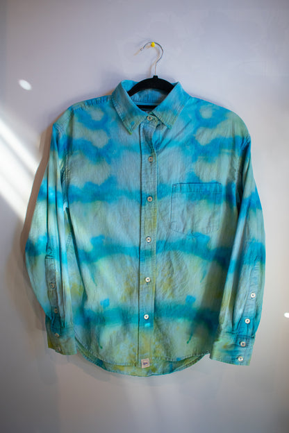 Inner Peas Long Sleeve Button Up 007 | XS