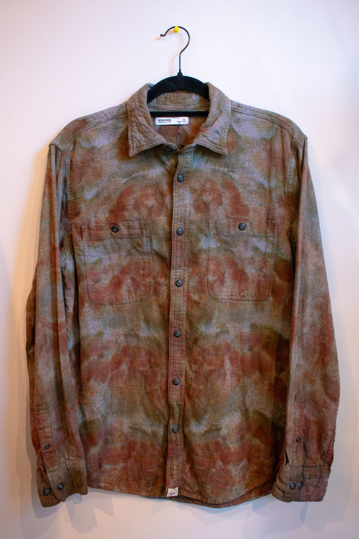 Inner Peas Long Sleeve Button Up 003 | XS