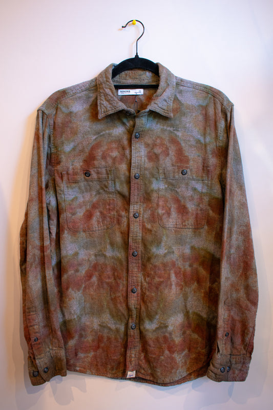 Inner Peas Long Sleeve Button Up 003 | XS